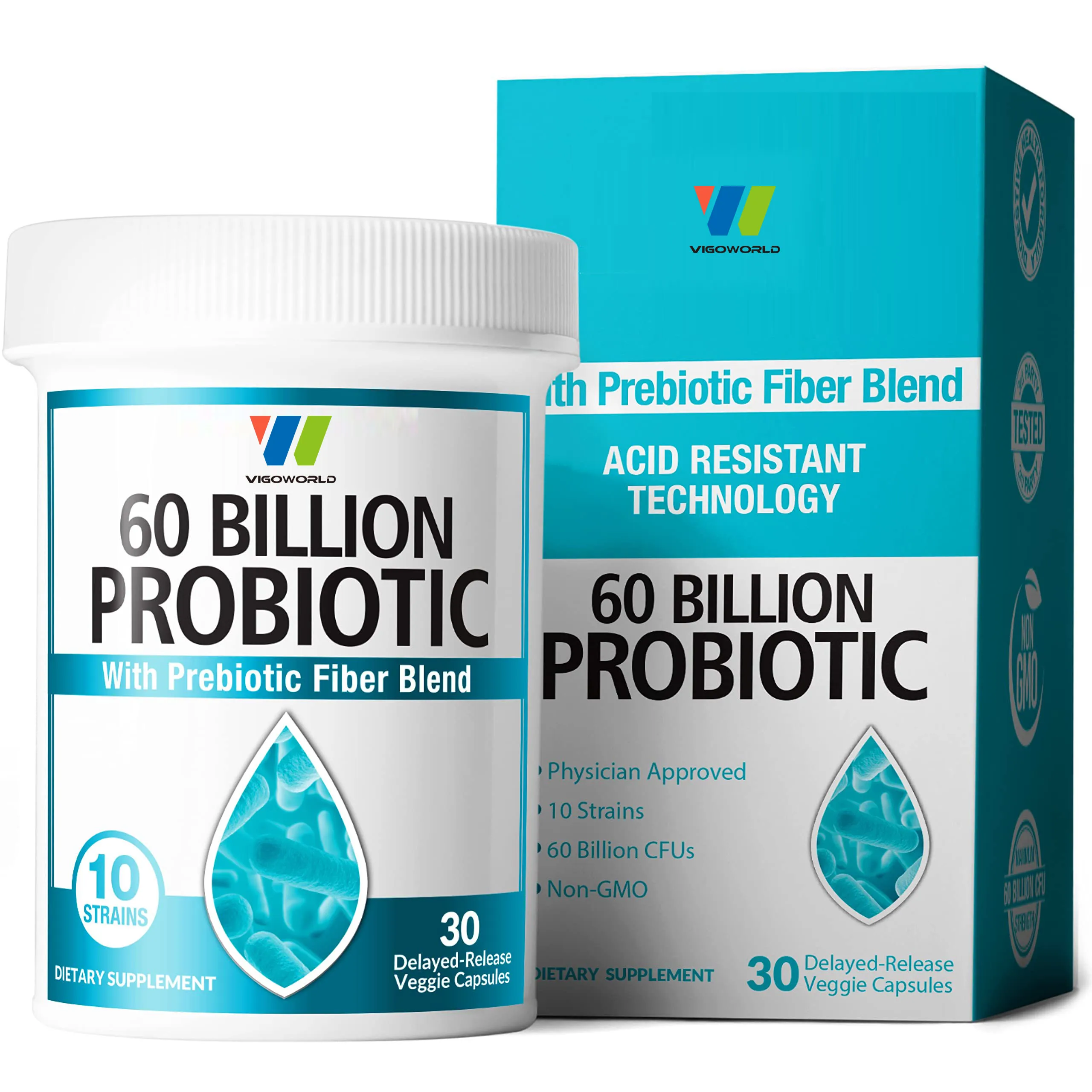 Private Labels Probiotics 60 Billion Cfu Probiotics For Women
