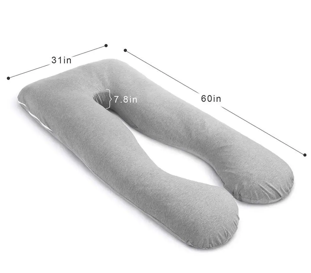Full Body Pregnancy Pillow U Shaped Maternity Pillow for Back Pain Relief and Pregnant Women