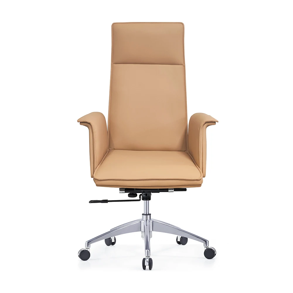 Guangdong Wholesale High Back Comfortable Boss Chair Luxury Executive Leather Office Chair Office Desk And Chair Set