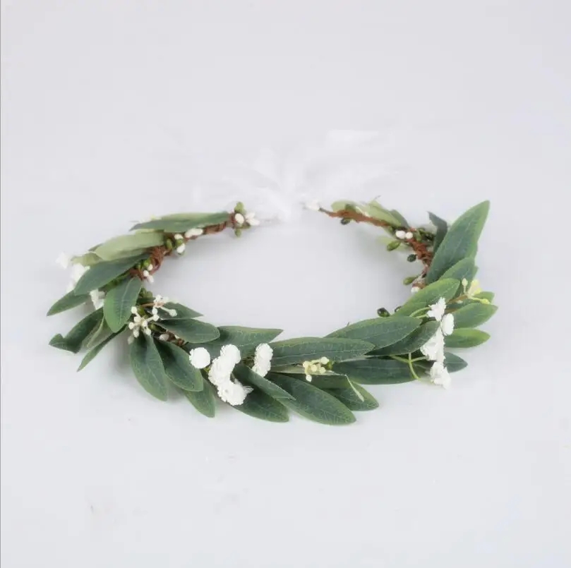 Artificielle Bebe Souffle Fleur Mariage Halo Couronne Lilas Coiffe De Mariee Verdure Couronnes Buy Fleur Succulente Couronne Vert Feuille Casque Mariage Mariee Eucalyptus Halo Maternite Photo Accessoires Bois Vert Feuille Casque Mariage