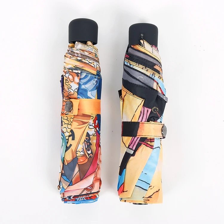 Factory Wholesale Personality Sublimation Golf Umbrella Custom Logo Prints Promotional Umbrella