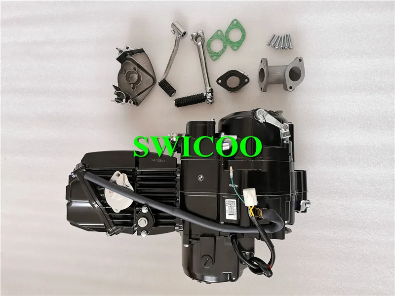 在庫ZongShen190CCエンジン4ストロークキックスターエンジンZS190