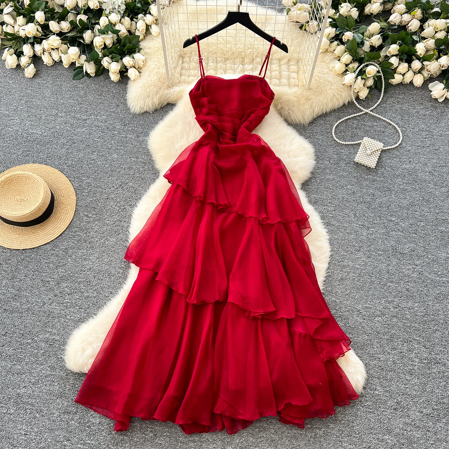 roman bridesmaid dresses Knit Dinner/ Cocktail Long Black Dress – MAPDesigns