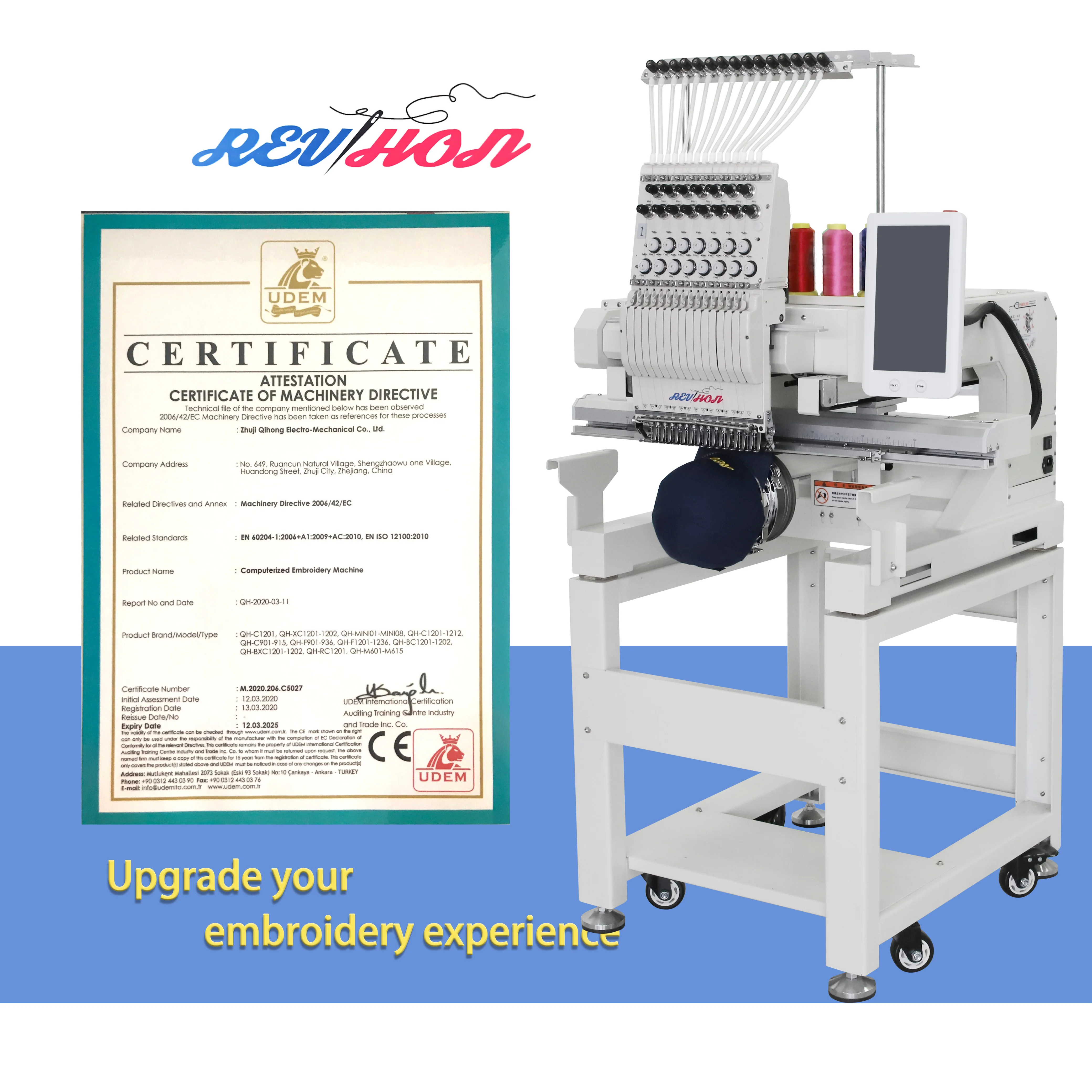 Best Single Head Computer Embroidery Machine Buy Now Pay Later Embroidery Machine