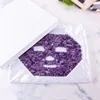 Maschera viso ametista viola
