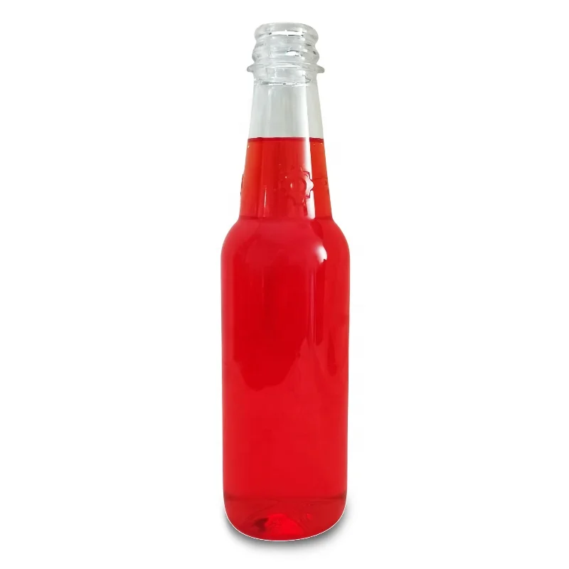 Long Neck Plastic 280 Ml 280ml Pet Beer Bottle With Metal Cap - Buy Pet ...