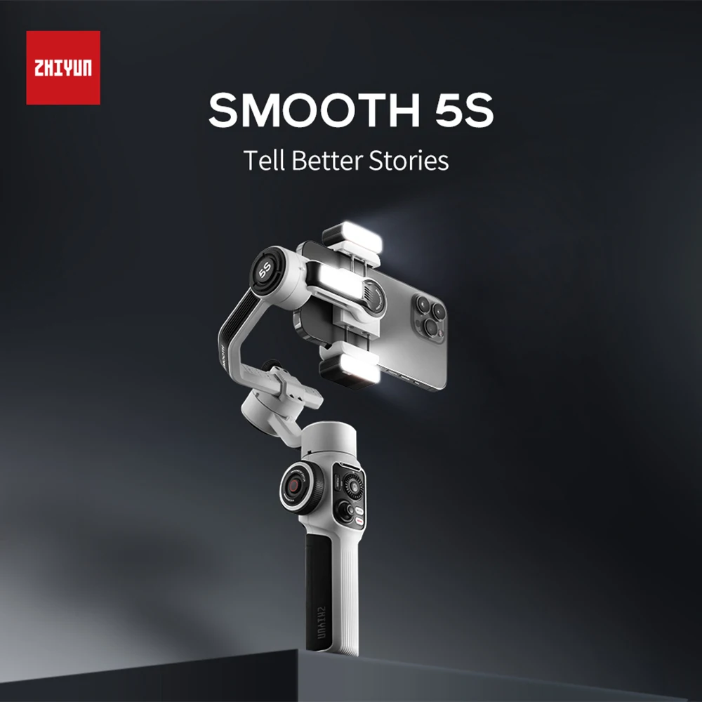 Zhiyun Smooth 5S Combo - Advanced Smartphone Stabilizer