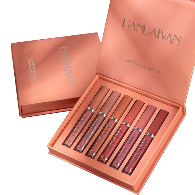 high pigmented luxury nude clear lip gloss diamond lip gloss tubes matte lipstick sets