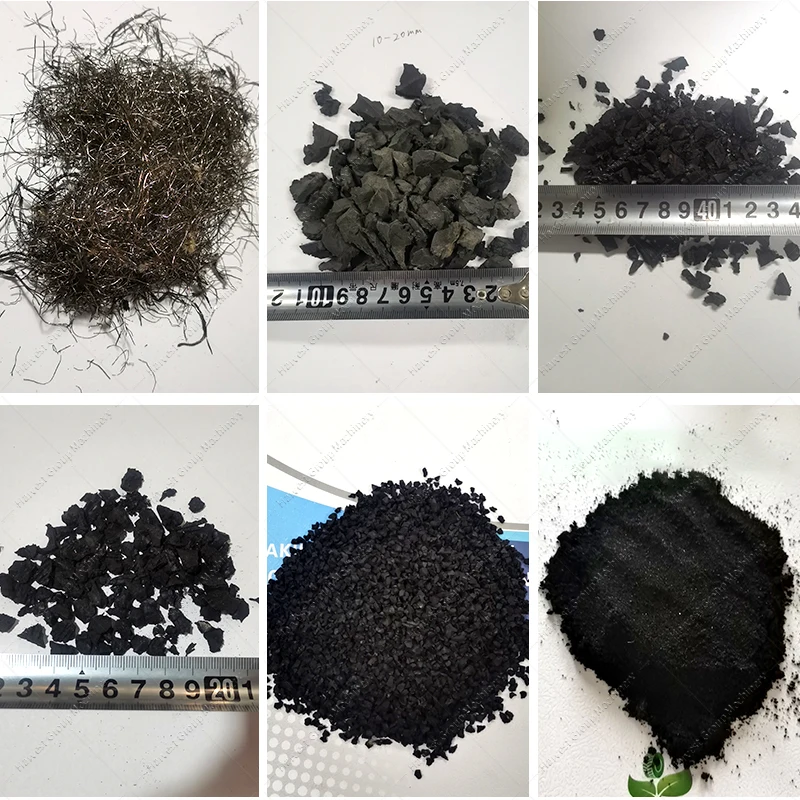 Fully Automatic Tire Recycle Second Hand Tyre Recycling Machines Tire Shredders Recycling