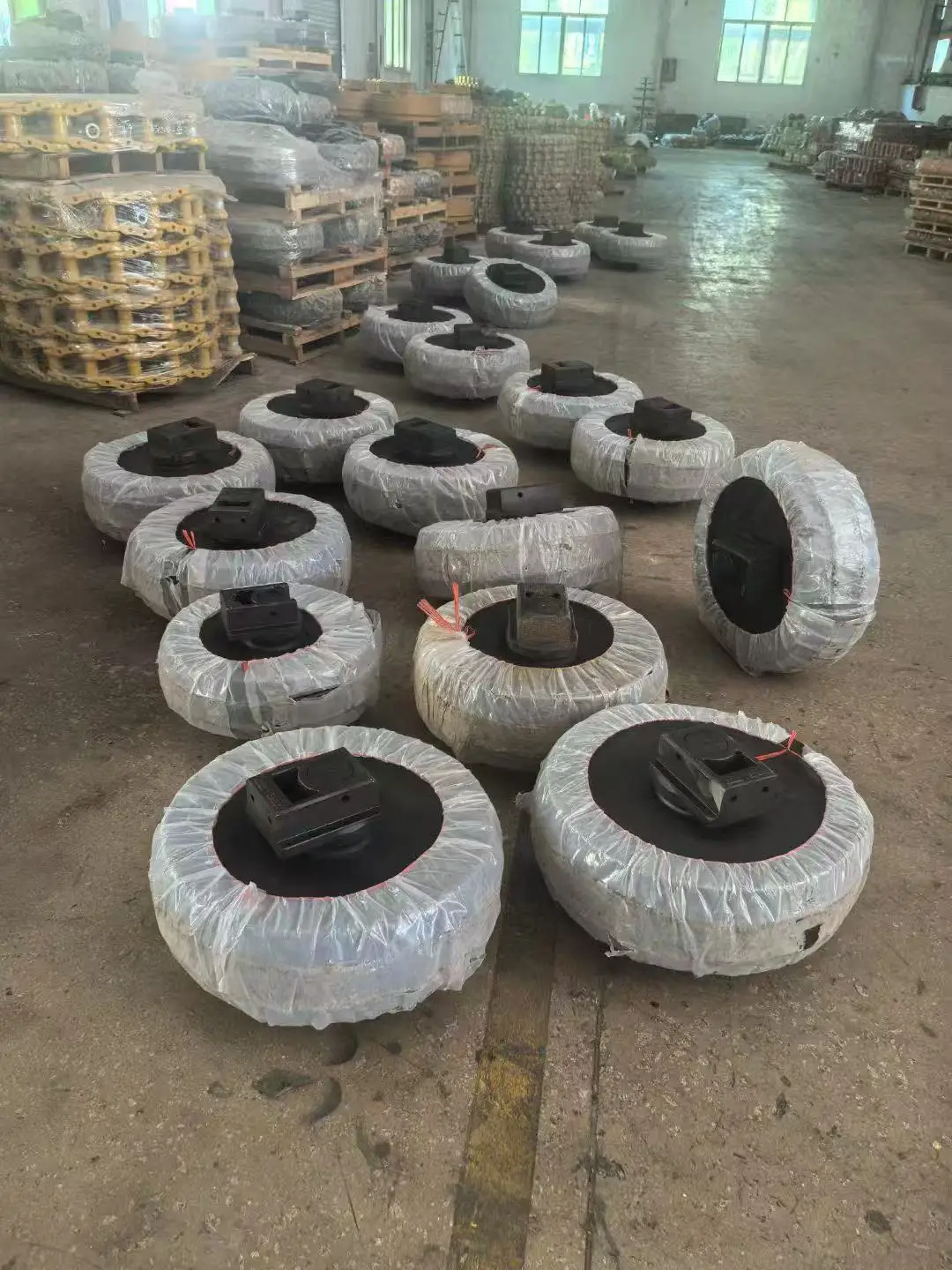 Excavator Track Guide Idler for Jcb Js205 Js220LC Js360LC Crawler Undercarriage Track Parts Jcb 205 Track Idler