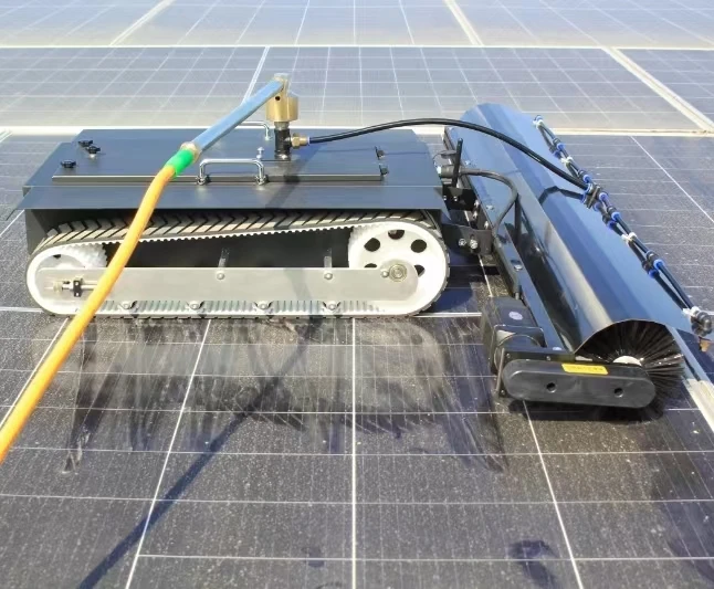 Photovoltaic Cleaning Robot Remote Control Solar Panel Cleaning Robot Price