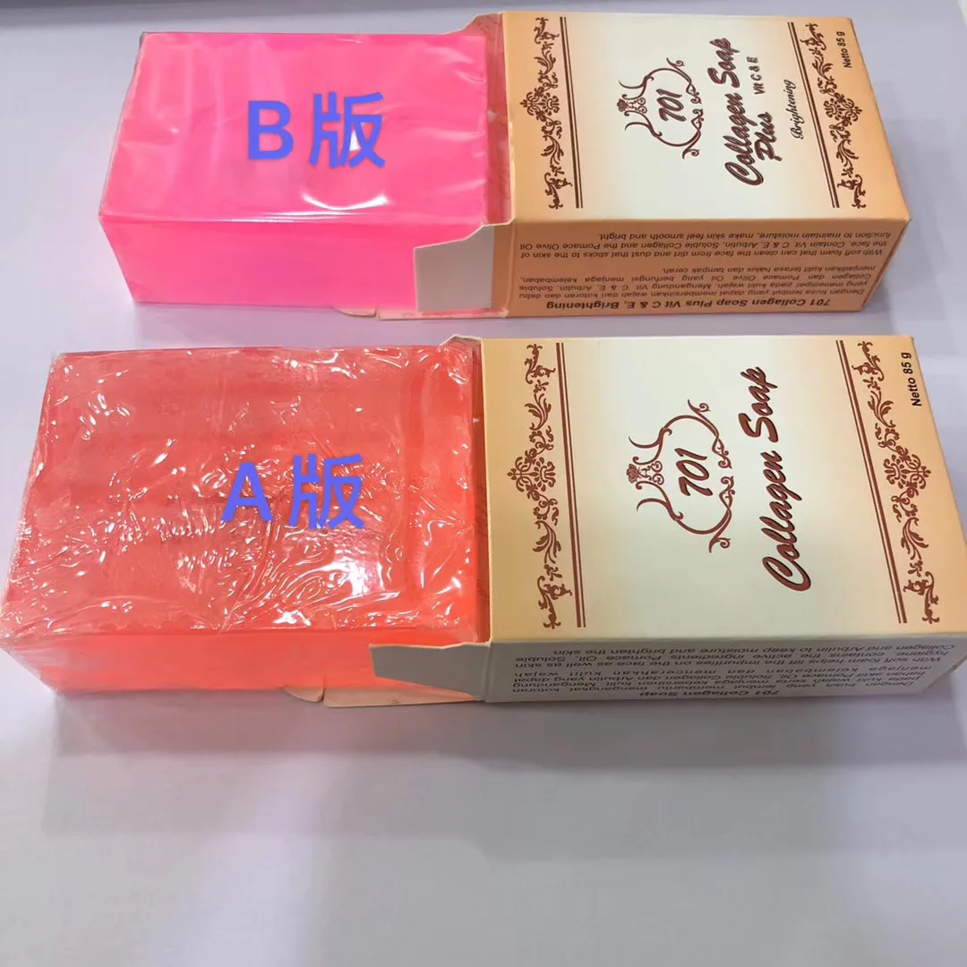 Collagen Facial Soap Double Whitening Made with Vitamin E Pure Collagen New Soap Whitening Soap