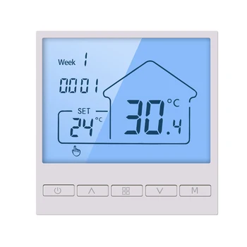 WiFi gas boiler thermostat Condensing furnace temperature control panel Cell phone control gas wall-hung stove thermostat