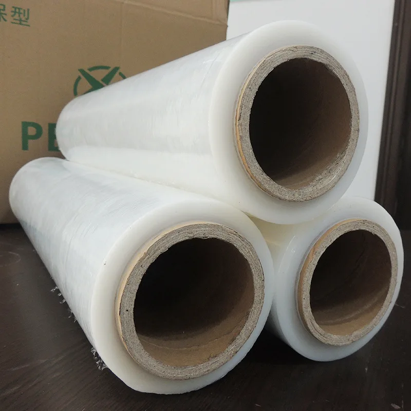 YC Wrapping Film Ldpe Shrink Wrap Plastic Packing Shrink Film Wrap Roll Polyethylene Clear Stretch Film