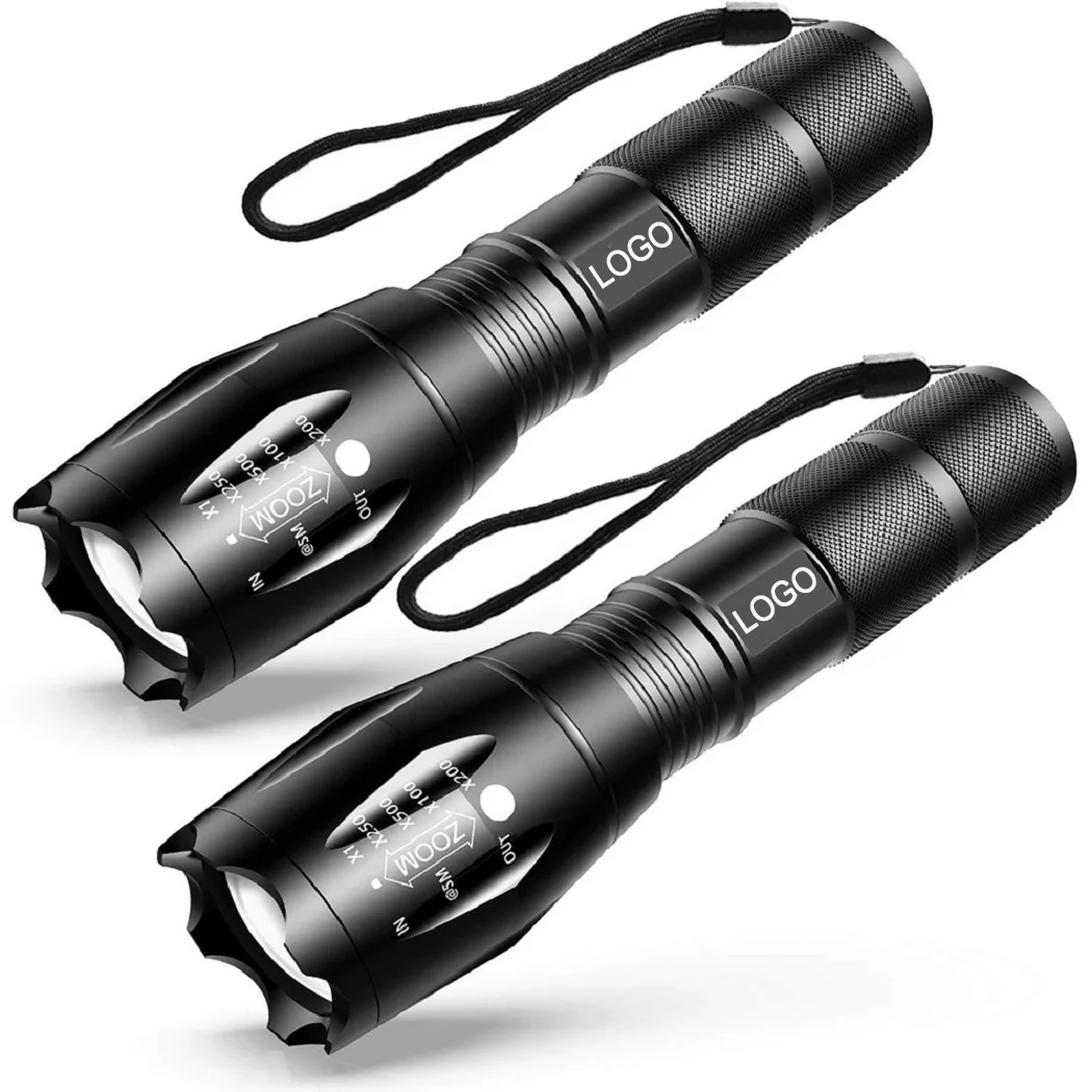 2000LM XML T6 High Power Torch Zoomable LED Flashlight Torch For Outdoor Camping 