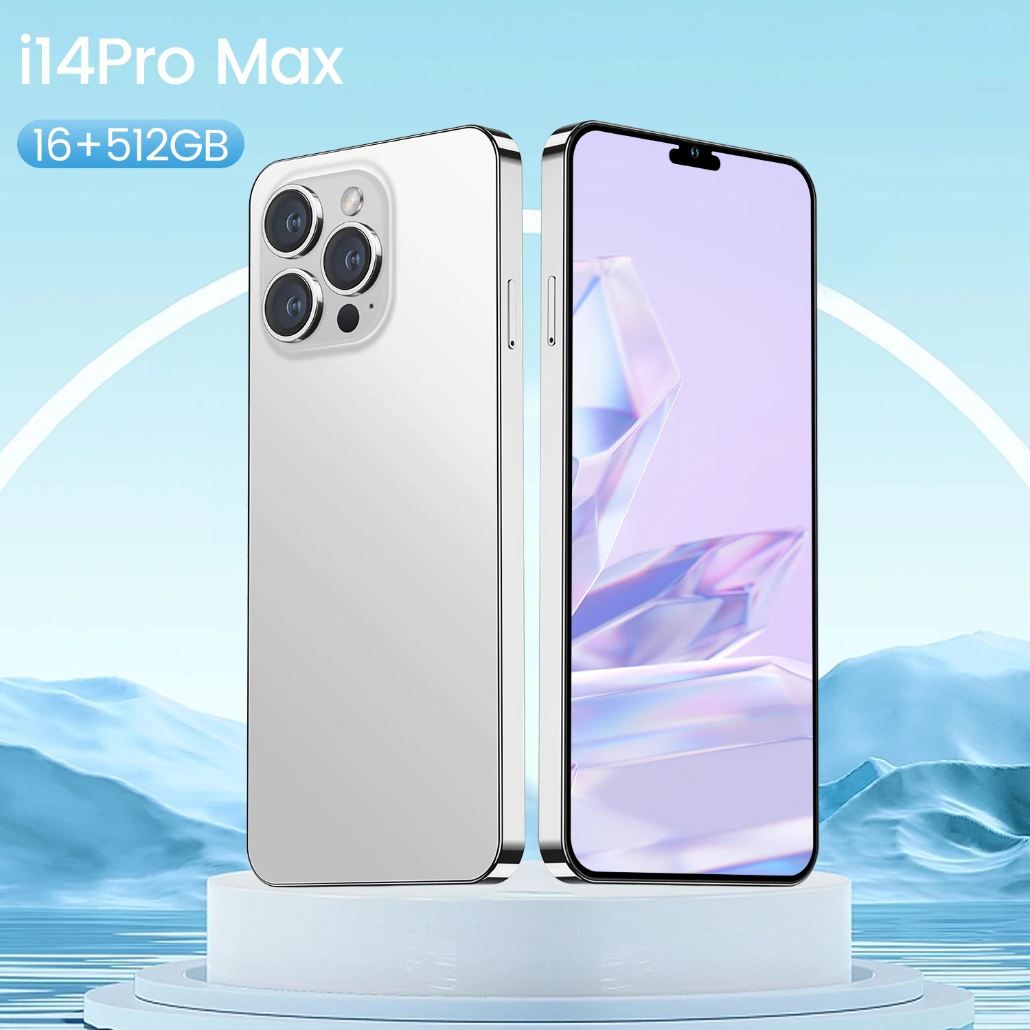 Global Version 2023 New I14 Pro Max 6.8 Inch Smartphones 16gb+1tb 8000mah  4g/5g Network Unlock Cell Phone Dual Sim Android Phone - Telephones -  AliExpress