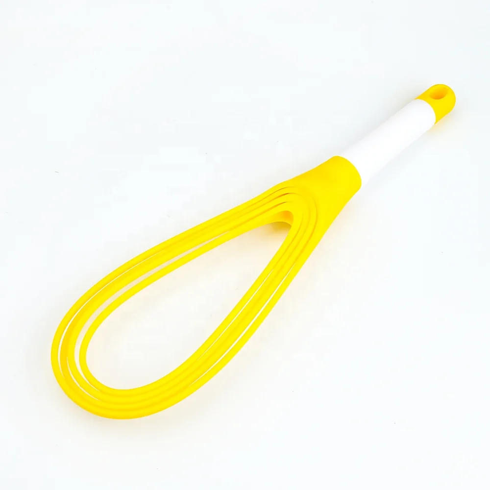 Wholesale 11.5-inch Multicolored Multi-use Twist Whisk 2-in-1 Balloon and  Flat Whisk Egg beater From m.