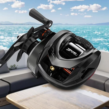 HISTAR Giu 99 Carbon BFS Baitcasting Fishing Reel 8.1:1 Ratio