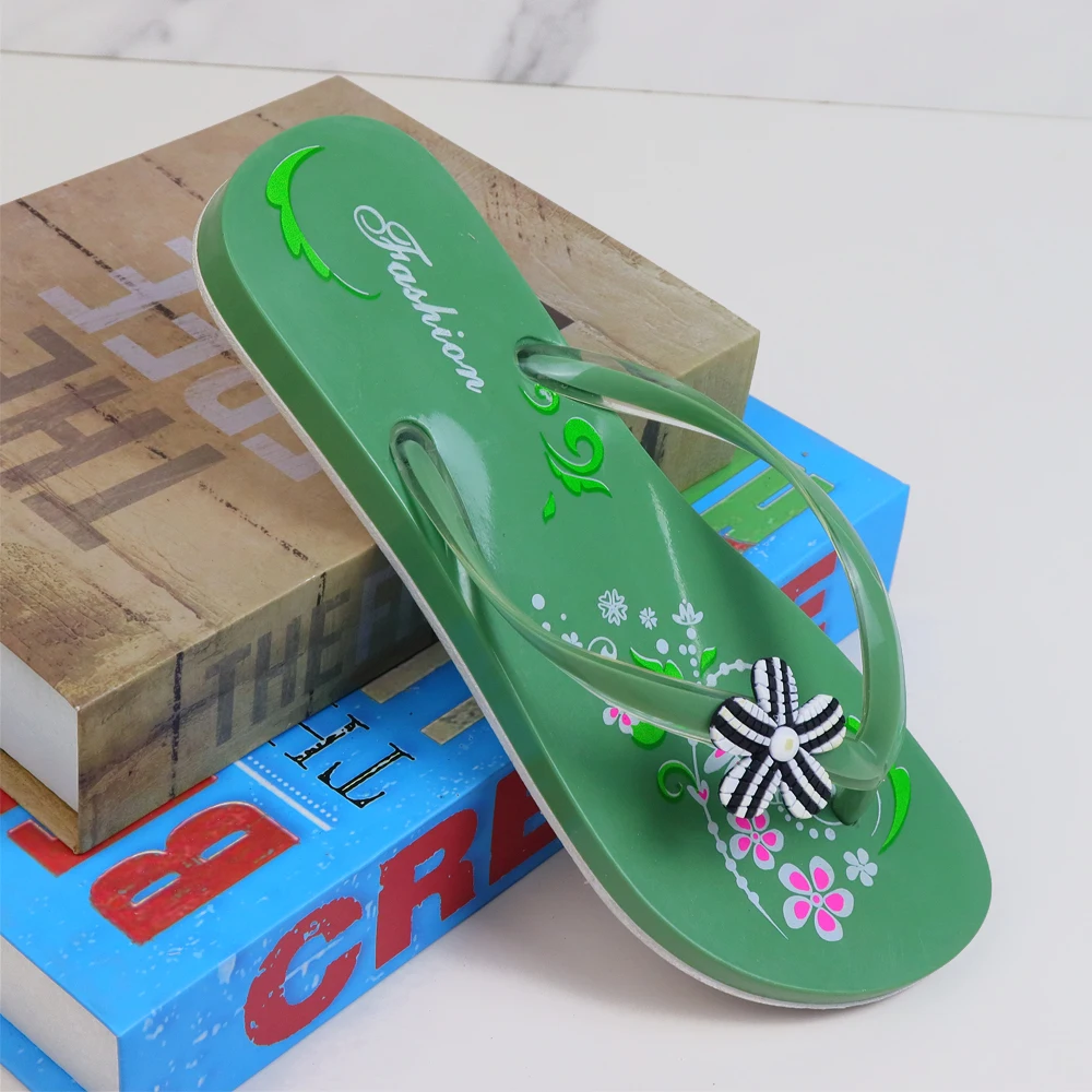 Popular Design Custom Printed Flip Flops With Strap  Flip-flops Slippers for Women