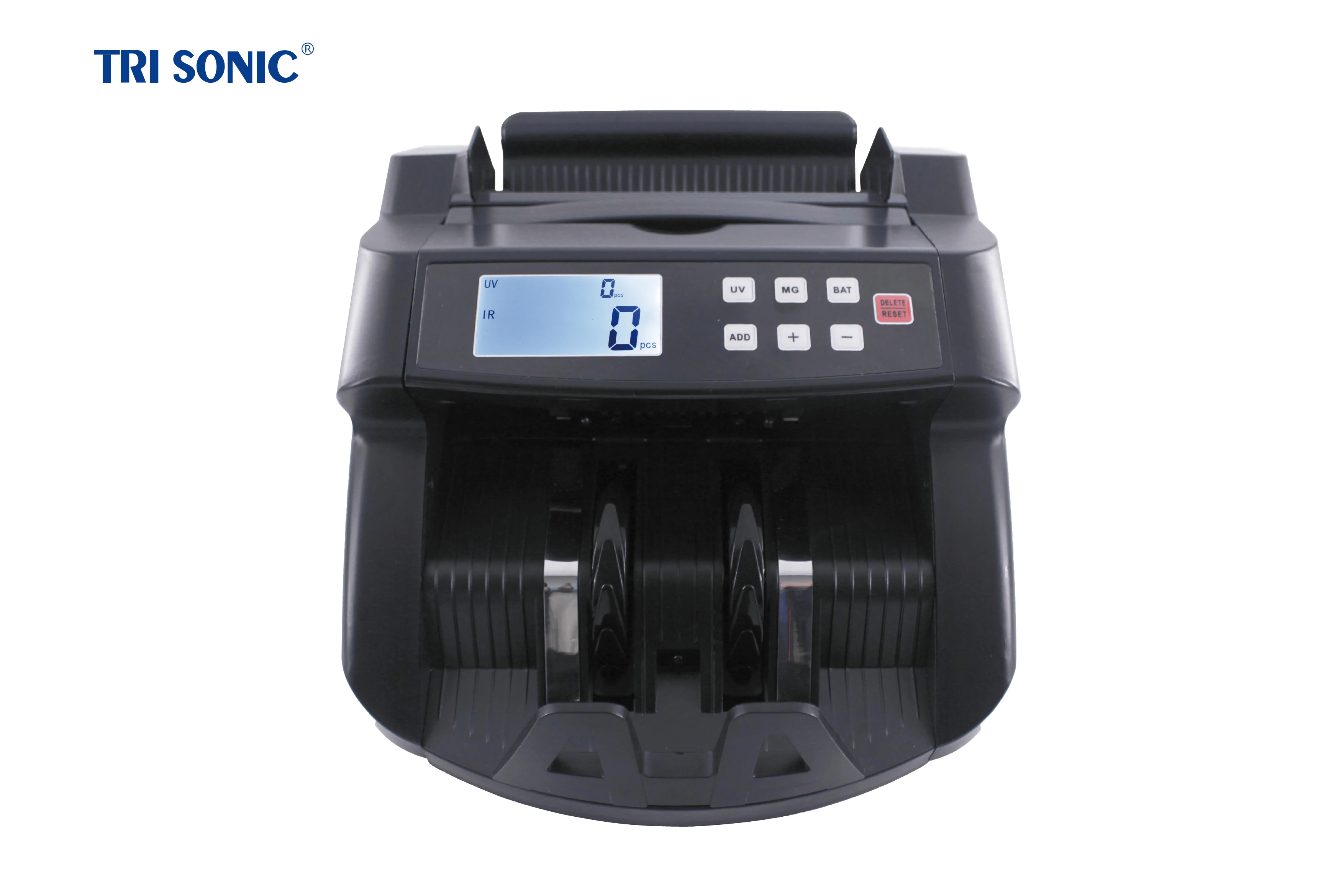 HT-5500 Cash Detector Money Counting Machine IR/UV/MG LCD  Bill Counter Multi-Currencies Counting Machine Display Dual Motor