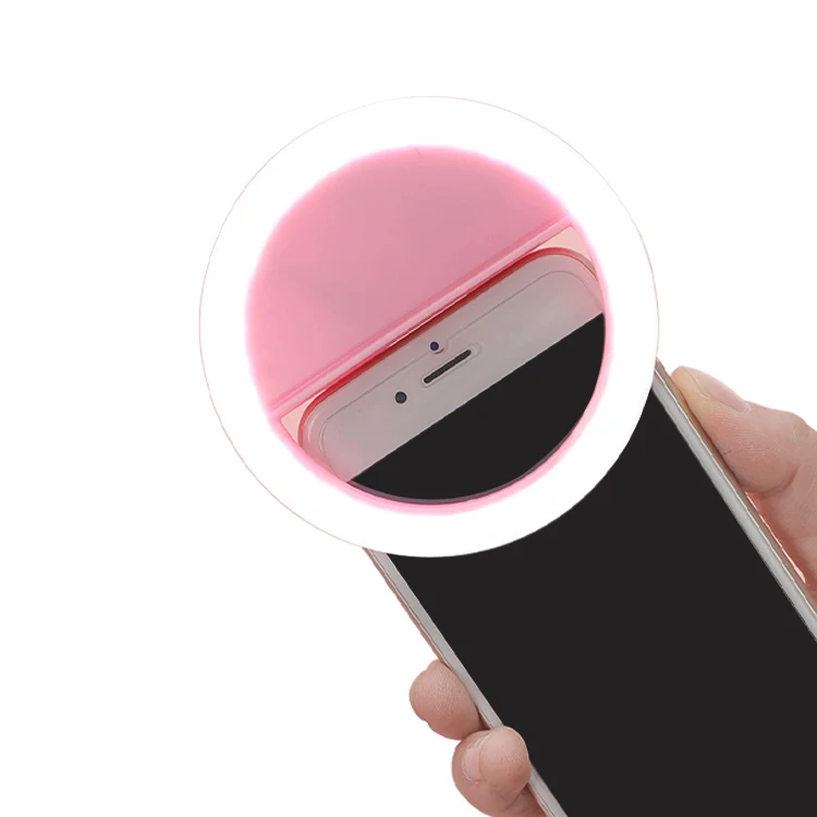 Global Bridge Selfie 36 Lamp Portable Selfie Mini Phone LED Fill Ring Light For Video Film Shooting Makeup Stream