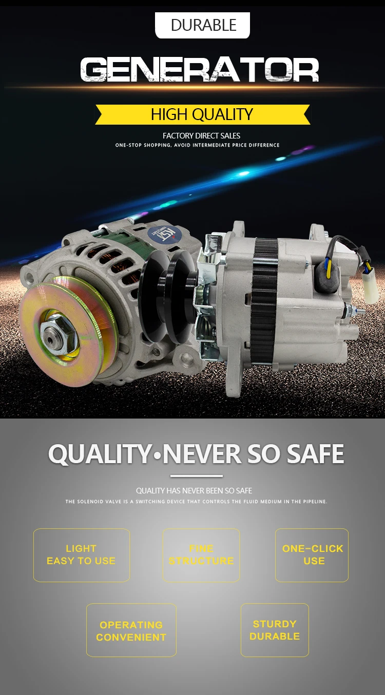 K33si E330 E325c E345 33si 3408 Diesel Generators Alternator 28v 100a