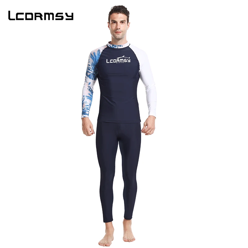 Uv Sublimation Printed Custom Logo   rash guard for men rashguard swimsuit  dive skin support OEM  custom  diving suit