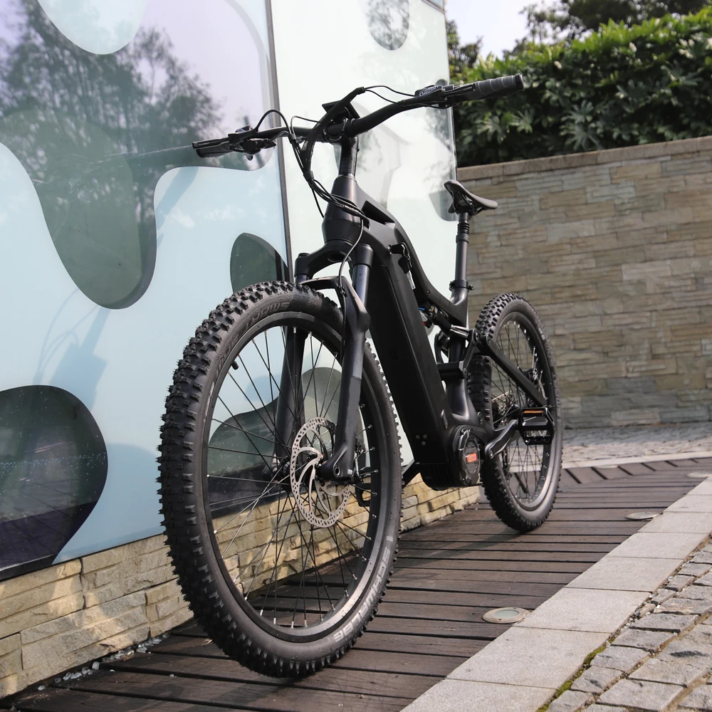 Joyebikes Carbon Frame Bafang M620 Down Hill Ebike MTB Enduro Full  Suspension Mid Drive Electric Bicycle