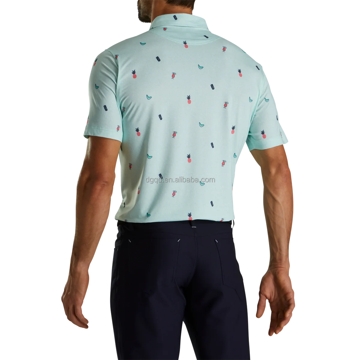 Golf Polo Polyester Spandex Custom Logo High Quality T Shirt Custom