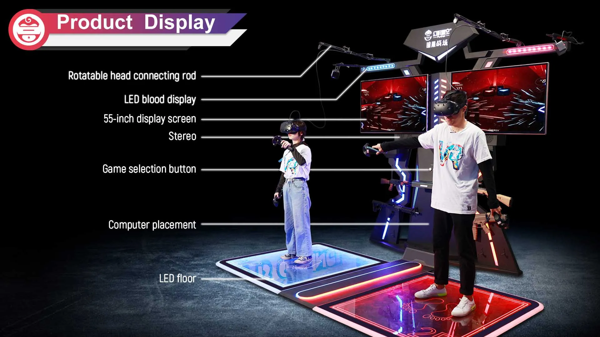 9d Vr Shooting Virtual Reality Standing Platform Simulator - China  Amusement Machine and Virtual Reality Simulator price