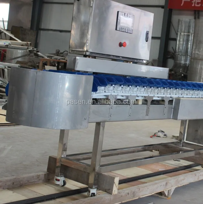Automatic Meat Grader Machine Fish oyster Weighing Grading Machine Crab Chicken Sorting Machine for Sale