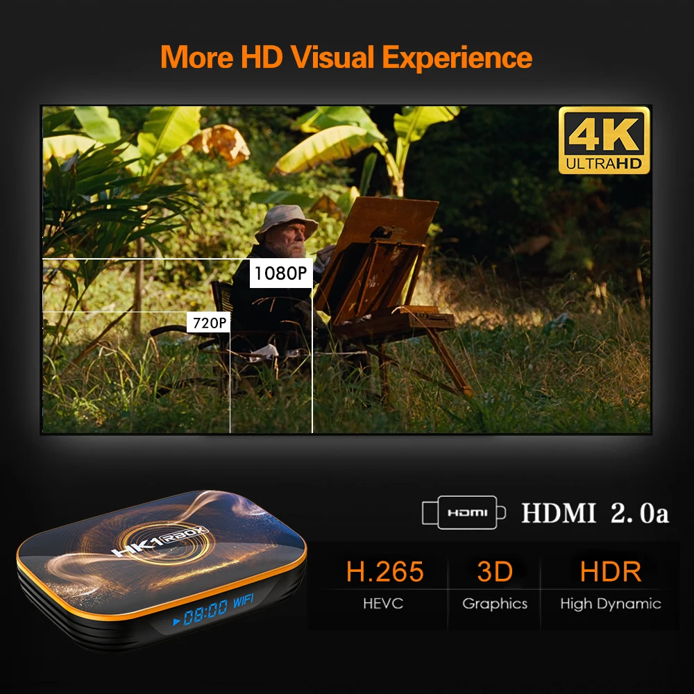 Высокое качество HK1 2,4G & 5G двойной Wifi скачать руководство пользователя 4K smart tvbox 2 ГБ 4 ГБ RAM 16 ГБ 32 ГБ 64 ГБ 128 ГБ ROM set top box