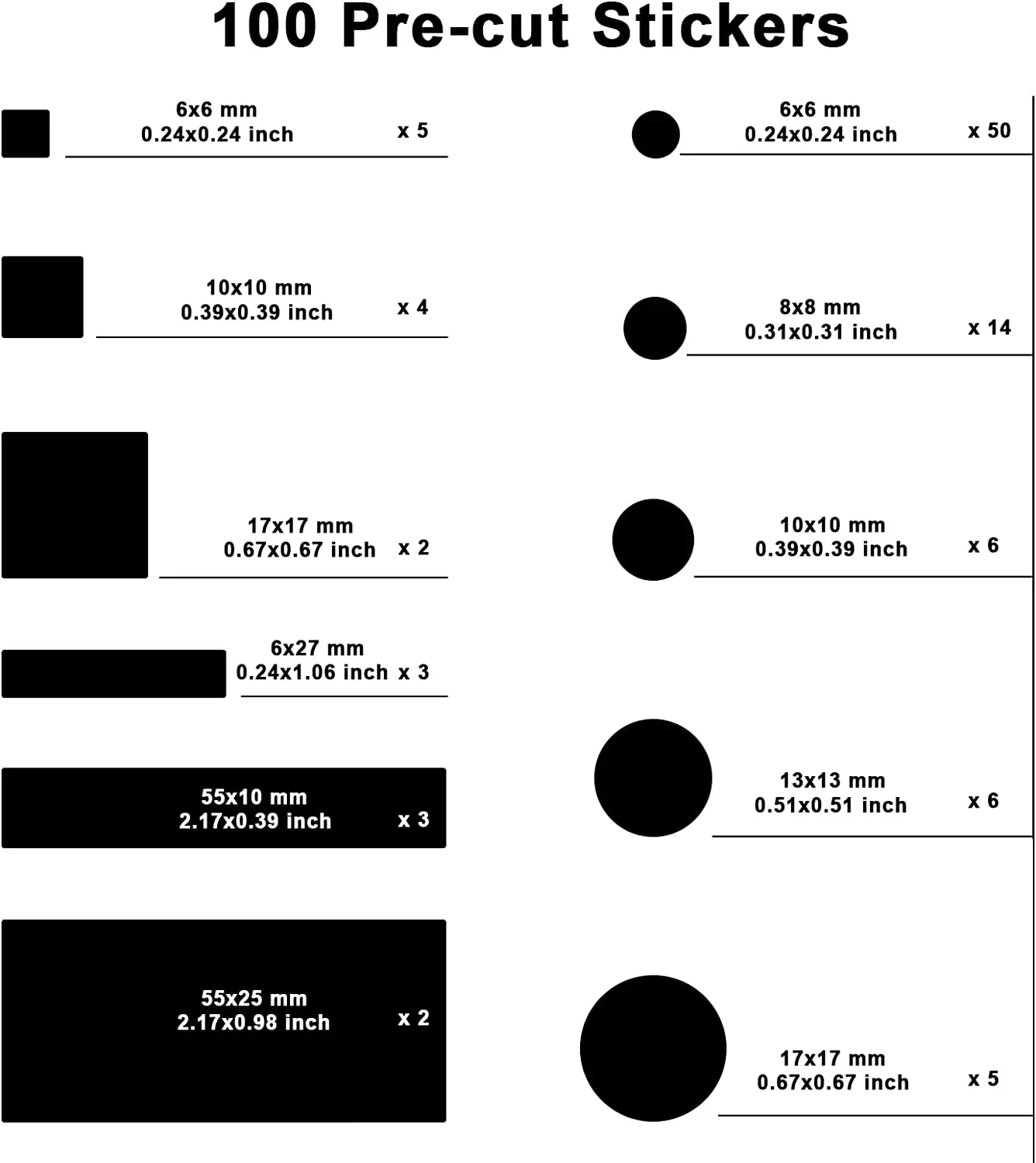 4 adesivi con blocco della luce, 20 x 8,9 cm, oscuramento della luce, copertura a LED, statici, fogli oscuranti, fogli autoadesivi per coprire l' elettronica (50% 100% nero
