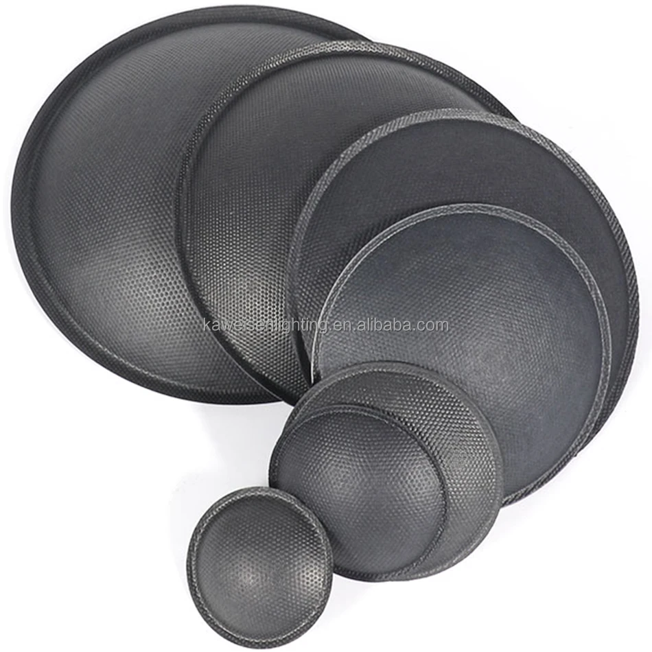 Heyiarbeit 4 Pezzi Calotte Per Altoparlanti 115mm | Tappi Antipolvere In Carta Per Woofer E Subwoofer, Riparazione Accessori Audio