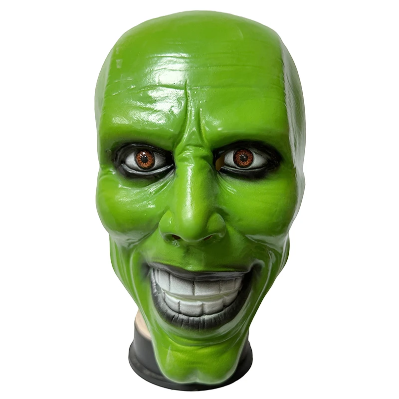 New Loki Green Costume Mask Movie Character Jim Fancy Dress Cosplay Soft Rubber Latex Disguise Masque Carnival Party Mask New Loki Green Costume Mask Movie Character Jim Fancy Dress Cosplay Soft Rubber Latex Disguise Masque Carnival Party Mask