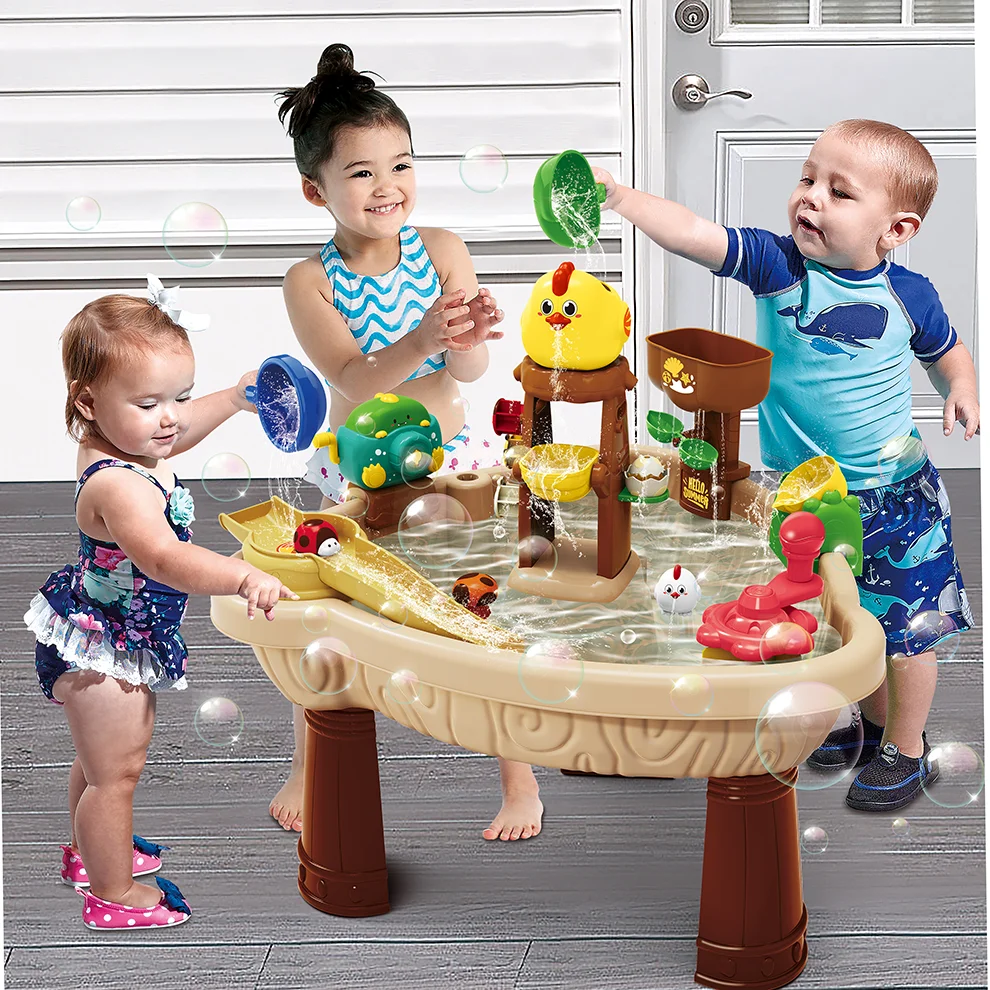 Table Picnic Enfant Table Activité Extérieur été Table Sable Et Eau Table Picnic Enfant Table Activité Extérieur été Table Sable Et Eau
