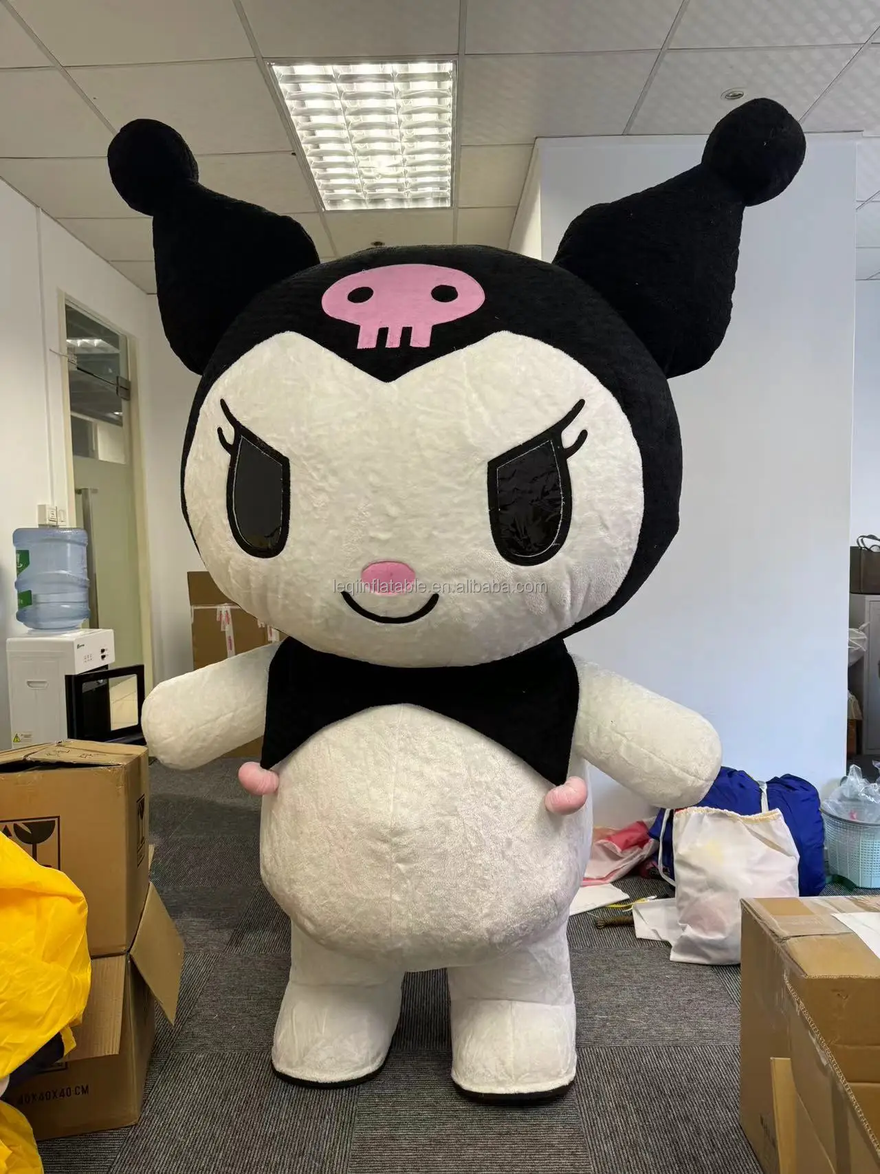 Funny Cosplay Cartoon Character Inflatable Kuromi Mascot Costume For ...