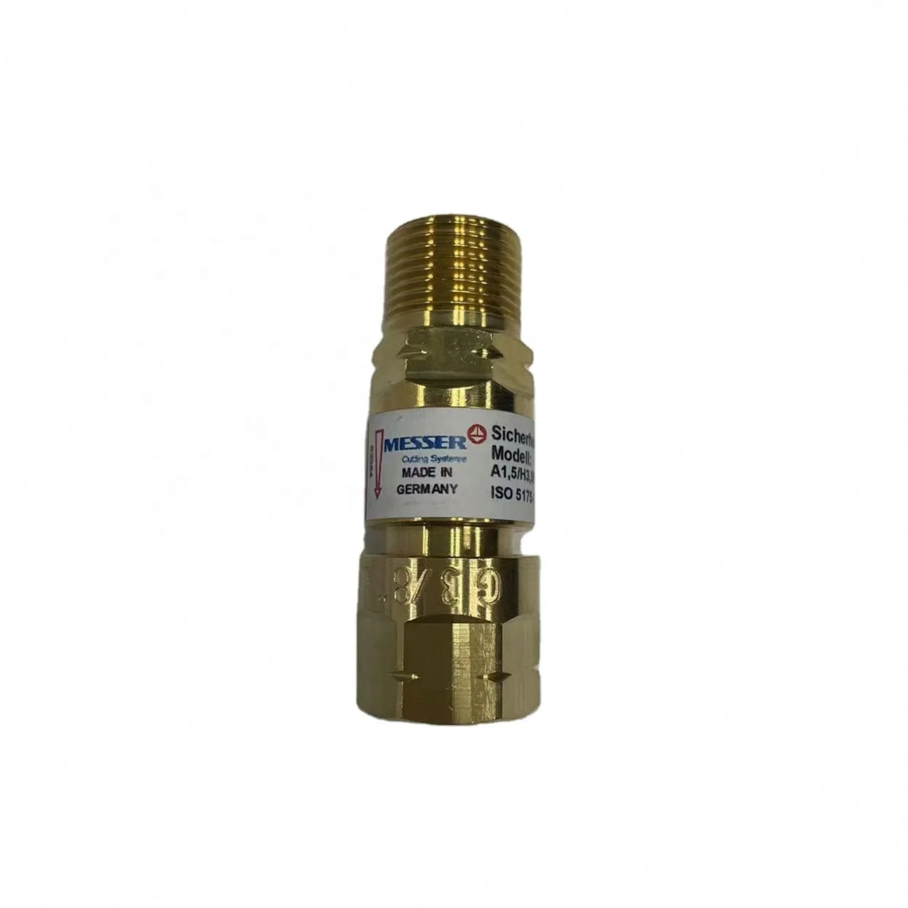 0647584 Internal Thread Flame Arrestor for Safe Gas Handling