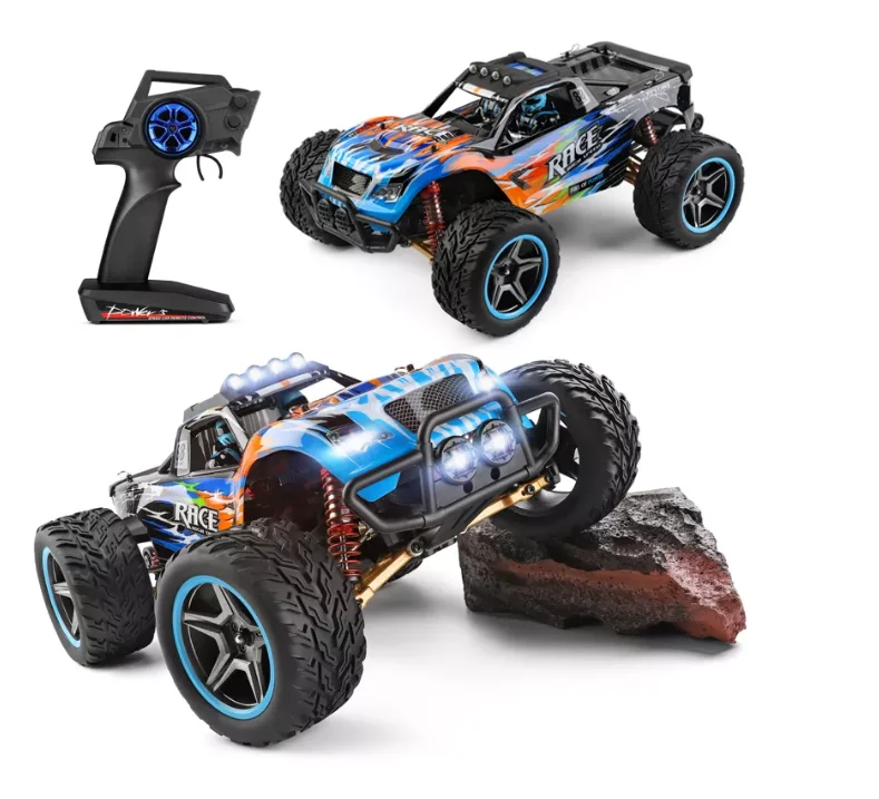 「あどゅ」2/4 WLtoys 104019 RC Car 2.4G 4WD 55KM/H - Brushless 1/10 Scale