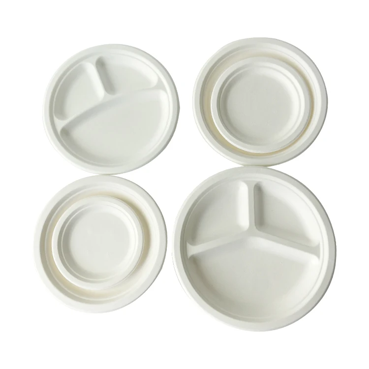 Custom Disposable Sugarcane Cardboard Bento Box Fast Food Container