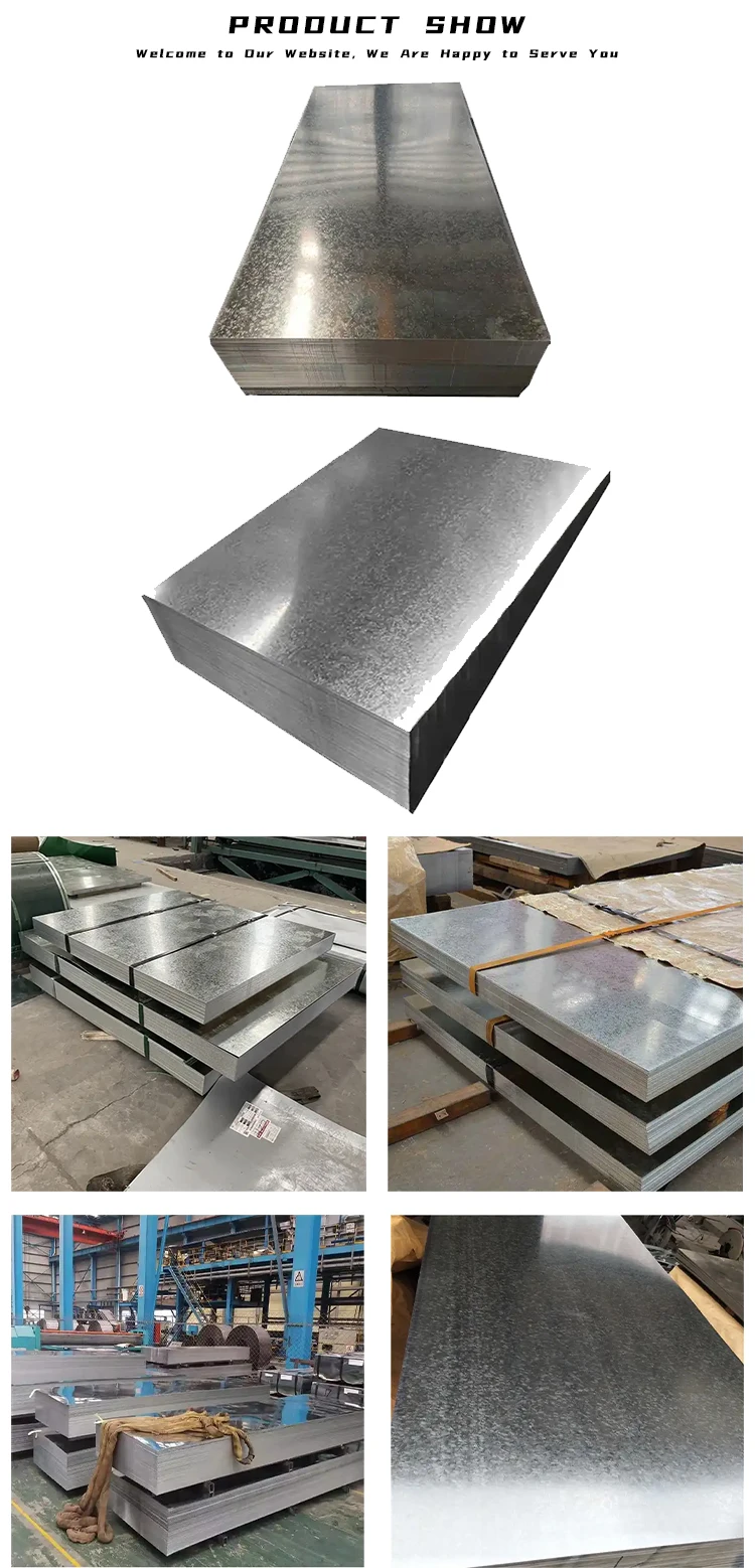 Zinc coated carbon steel plate astm a516 grade 50 DX51D SPCC g550 Cold Rolled galvanized steel sheet supplier