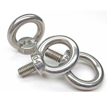 Viti A Occhio In Acciaio Inox Per Sollevamento - M3 M4 M5 M6 M8 M10 M12 M16 M20 - Nuove
