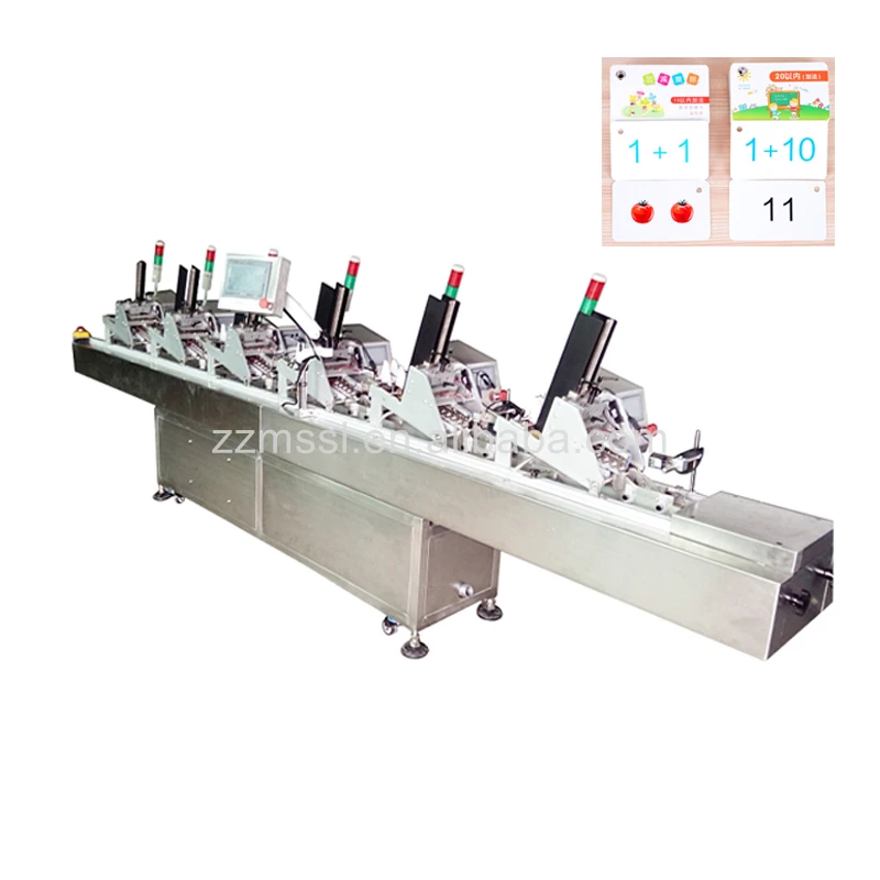 Packaging Machine Postcard Envelope Paging Packing Machine With Counting Function
