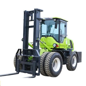 Factory Price CE ISO Off-road Reliability Four Wheel Drive Fully Hydraulic Off Load Forklift