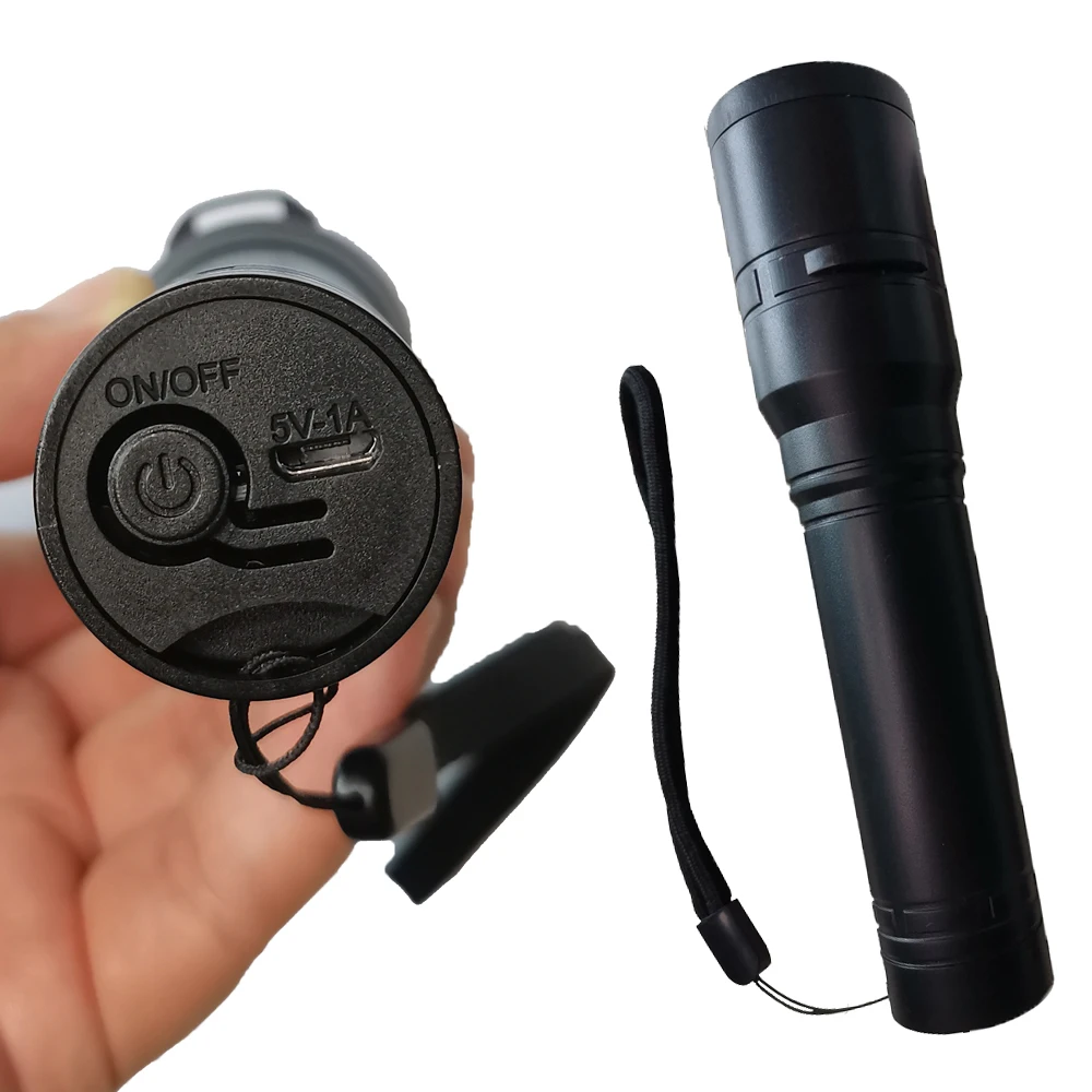 Halloween Holiday Projector Flashlight Torch with LED Logo Popular Mini Projector Toy