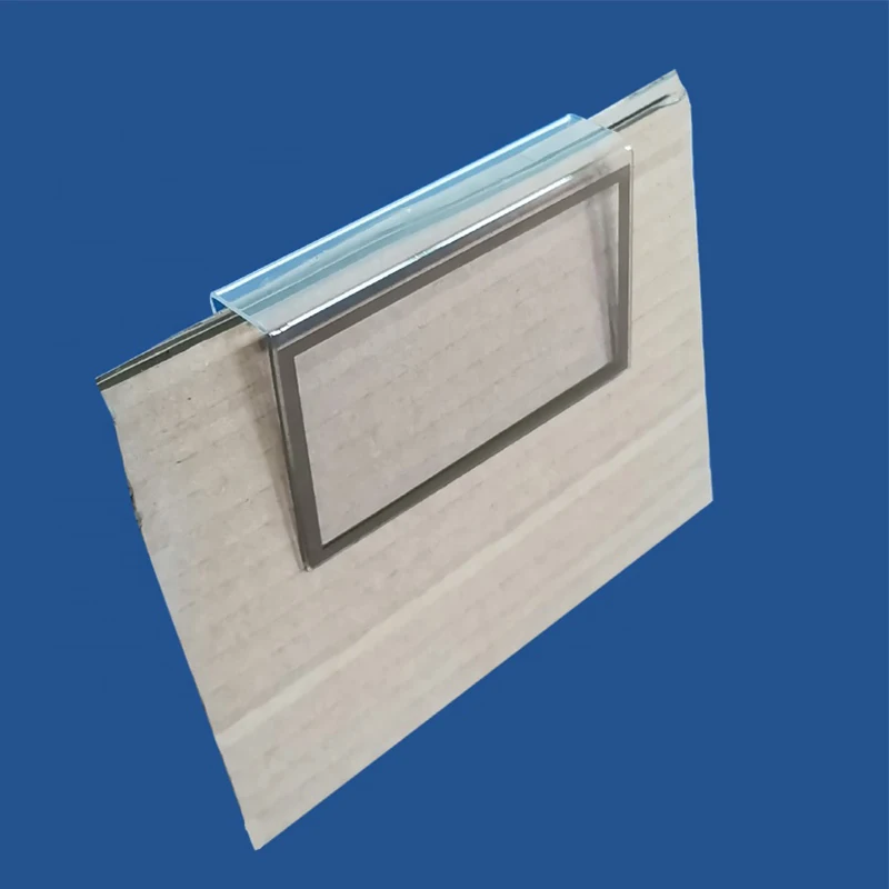 Acrylic Retail Shelf Talkers A5 Shelf Talker Acrylic Sign Holder Shelf
