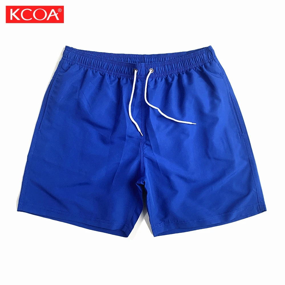KCOA OEM New Swimwear Beach Shorts Custom Athletic Swim Trunks Men Swim Shorts