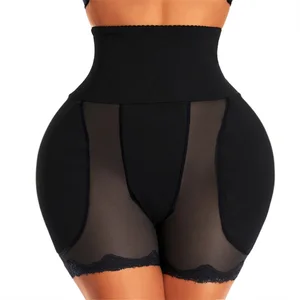 Shapewear Padded Hip Butt Lifter Panties High Waist Trainer for Women Tummy Control Body Shaper Hip Enhancer Thigh Slim
