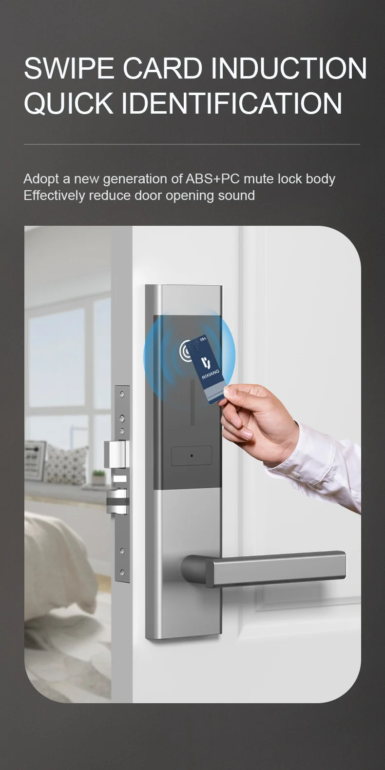 Fashionable Electronic Rfid Door Lock With Software Rf Copete Alfiler ...