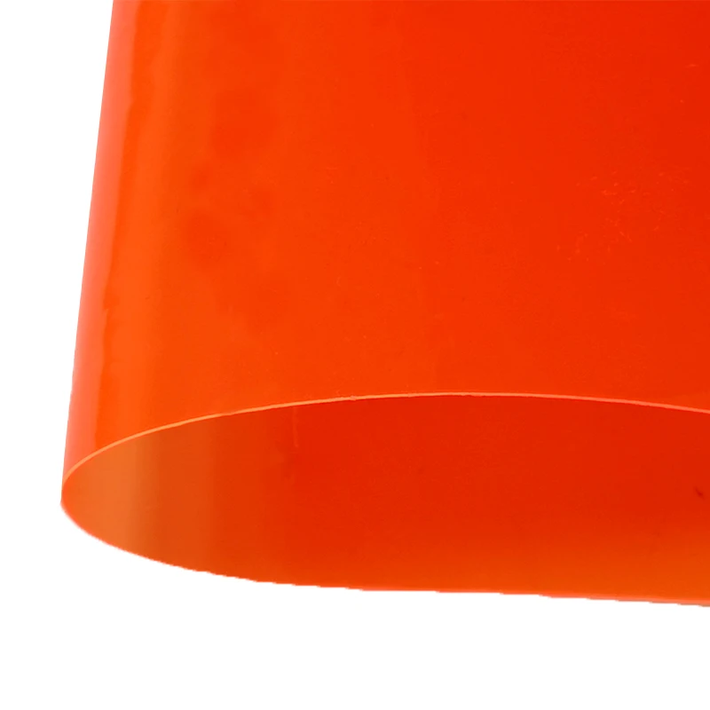 Custom Transparent Flexible Solid Color Super Clear Roll PVC Film Rolls for Packaging Carrier Bags